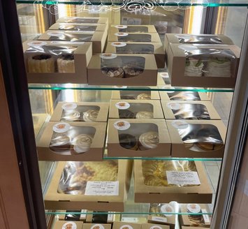 Vitrine réfrigérée du magasin
