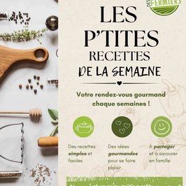Les p'tites recettes de la semaine